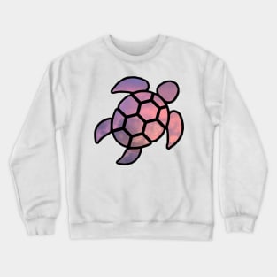 vsco turtle pink sunset Crewneck Sweatshirt